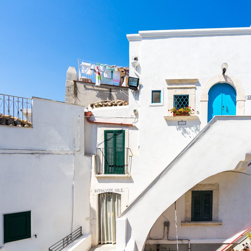 Case storiche a Peschici